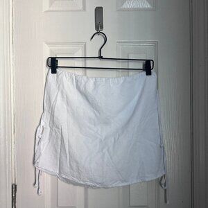 La Hearts Lace-Up Bow Tube Top - Size L